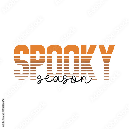 Spooky Season T-Shirt - Classic Halloween Typography, Glow-in-the-Dark Spooky Season - Neon Halloween Design, Spooky season 2025, trending Halloween, viral fall design, aesthetic spooky