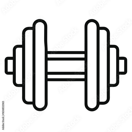 vector illustration of a fitness ball