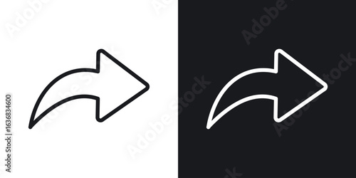Share icon vector symbol in Line Art Style for Design, Presentation, Website or Apps Elements.