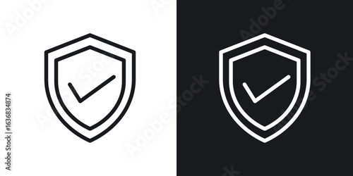 Safe icon vector symbol in Line Art Style for Design, Presentation, Website or Apps Elements.