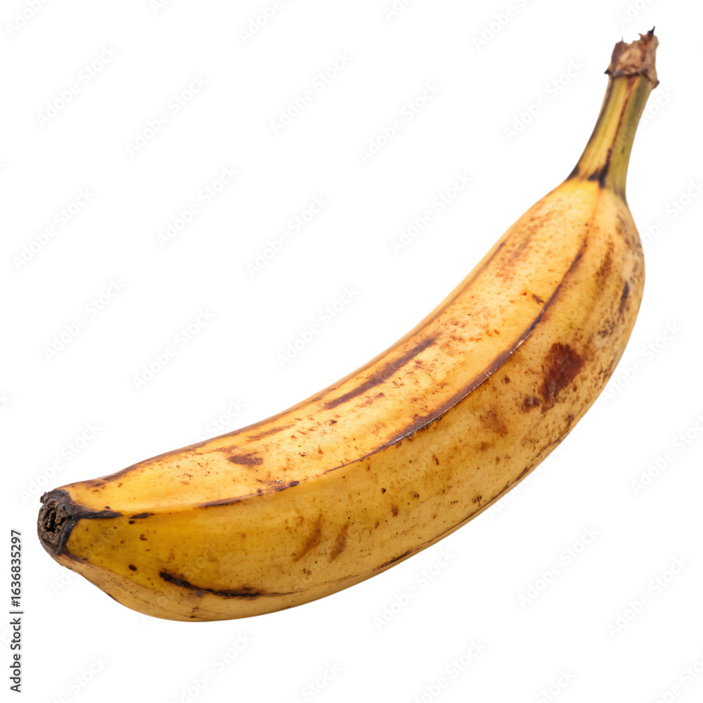 Ripe Plantain Banana, isolated PNG transparent background Ripe Plantain Banana, isolated PNG transparent background
