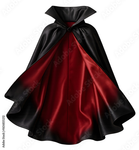 Wallpaper Mural A black cape with red trim is open to the left side Torontodigital.ca