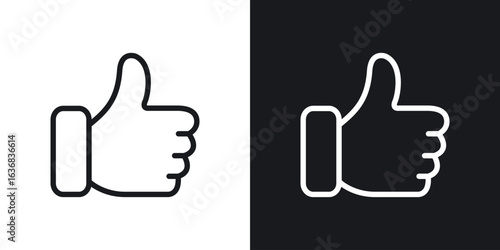 Like icon vector symbol in Line Art Style for Design, Presentation, Website or Apps Elements.