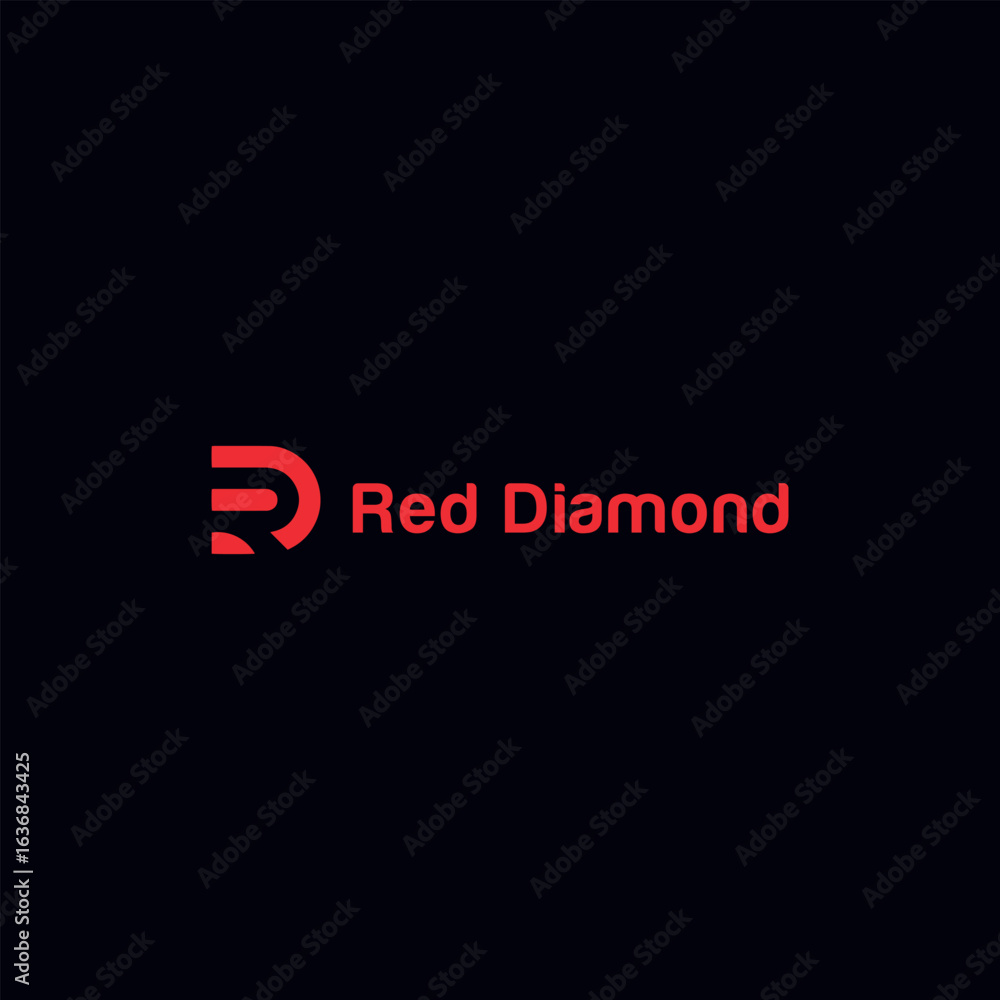 Fototapeta premium letters rc rd re and ro text logo design vector 