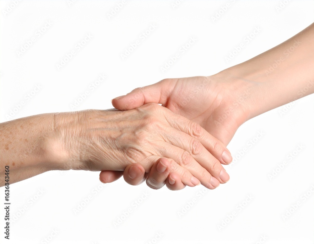 two hands holding each other two hands holding each other