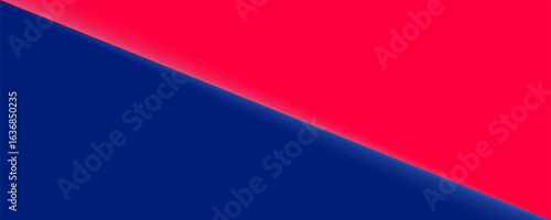 Two Side Split Background For Team Games Or Challenges