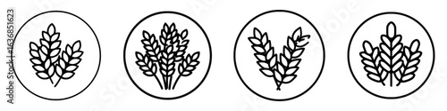 Label for gluten-free or non-gluten food products for apps and websites due to dietary allergies