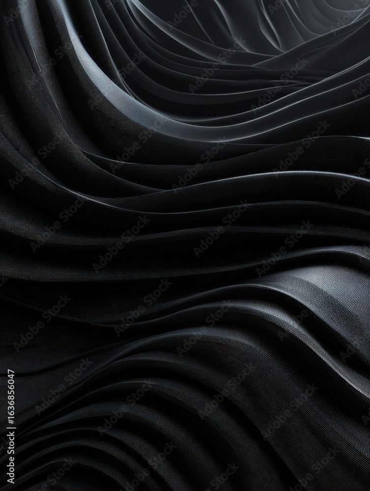 Fototapeta premium abstract black futuristic background