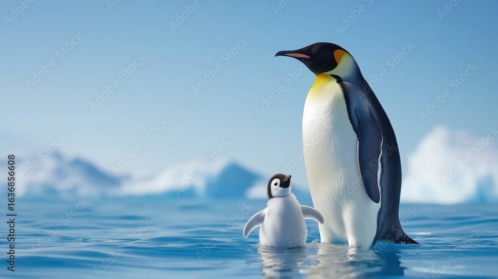 Fototapeta premium Emperor penguins