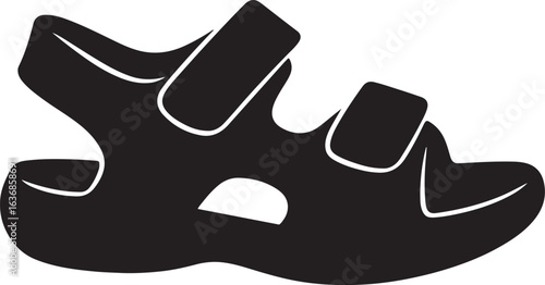 Sport Sandal Silhouette with Comfortable Design, Outdoor Footwear