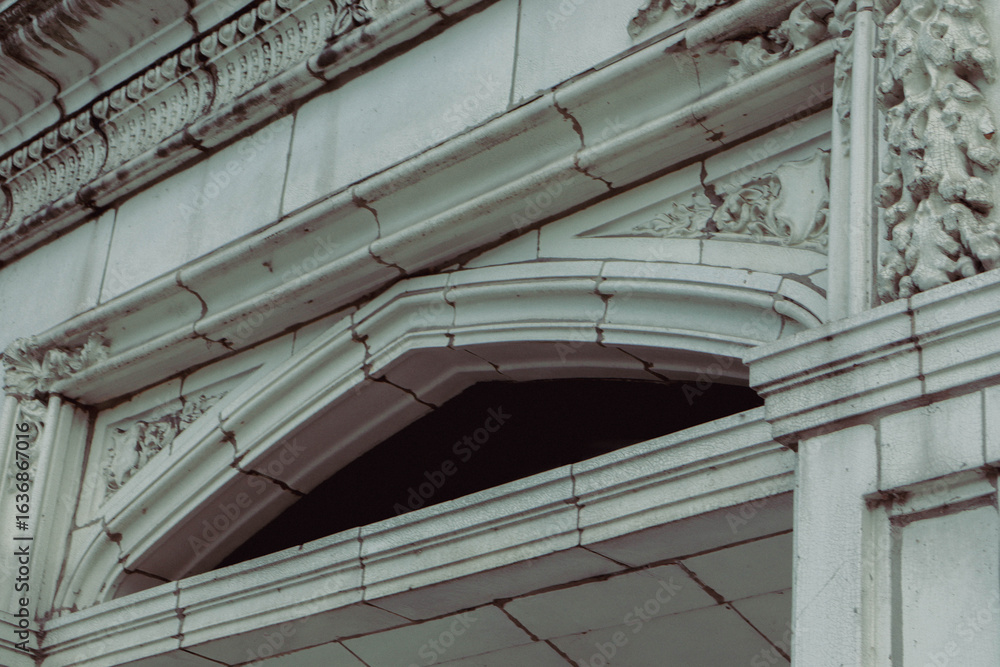 Obraz premium detail of a building