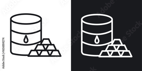 Commodity icon line concept, linear symbol.
