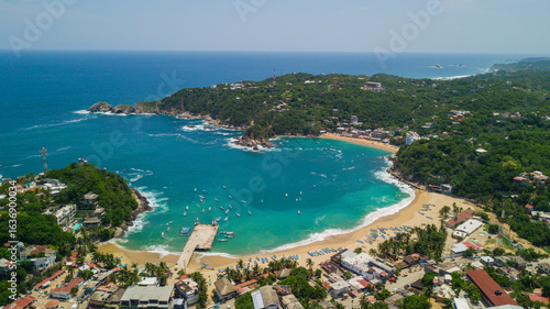 Obraz na plátně Bahia Principal Puerto Ángel Oaxaca Mexico