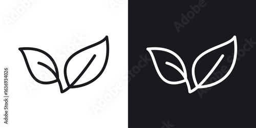 Vegan icon for apps, websites and graphic projects.