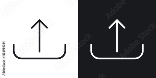Upload icon for apps, websites and graphic projects.