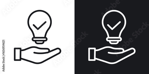 Solution icon for apps, websites and graphic projects.