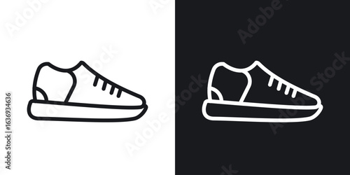 Sneaker icon for apps, websites and graphic projects.