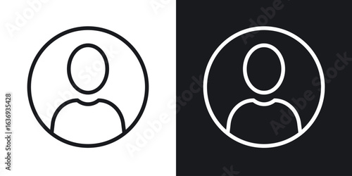 Profile icon for apps, websites and graphic projects.