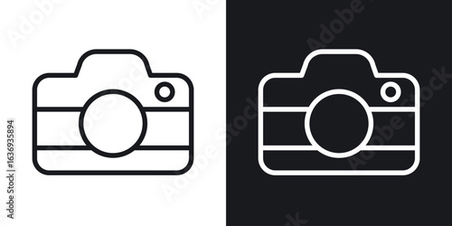 Photo Camera icon for apps, websites and graphic projects.