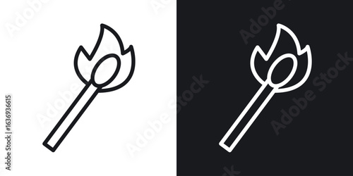 Matches icon for apps, websites and graphic projects.