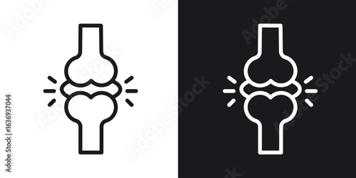 Joint icon for apps, websites and graphic projects.