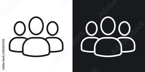 Group icon for apps, websites and graphic projects.