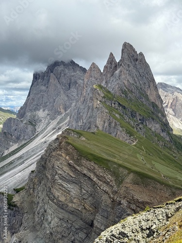 mountain landscape in the alps