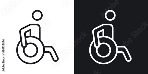 Disable icon for apps, websites and graphic projects.