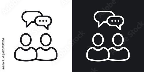 Communication icon for apps, websites and graphic projects.