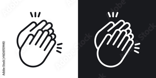 Clap icon for apps, websites and graphic projects.