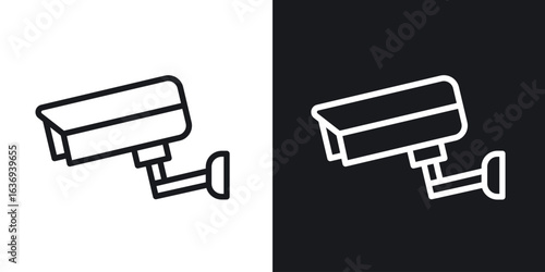 CCTV icon for apps, websites and graphic projects.