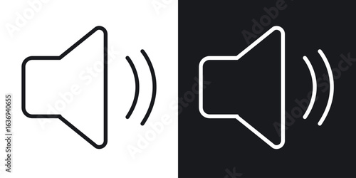 Volume icon for apps, websites and graphic projects.