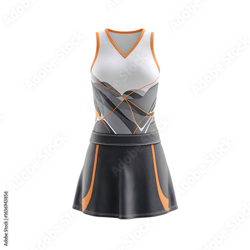  Netball Uniform Mockup 