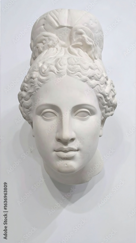 Obraz premium Classic female bust, smooth detail