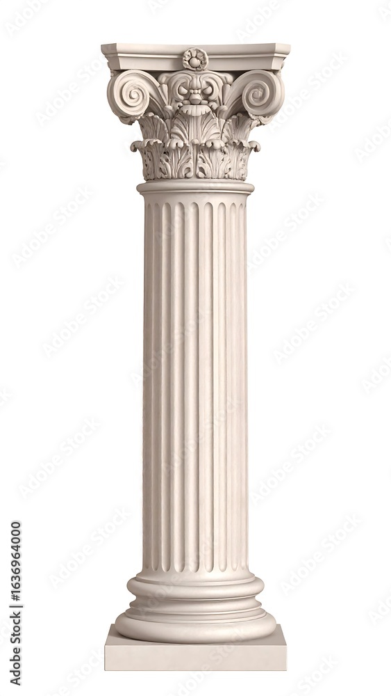Fototapeta premium Classic, ornate column