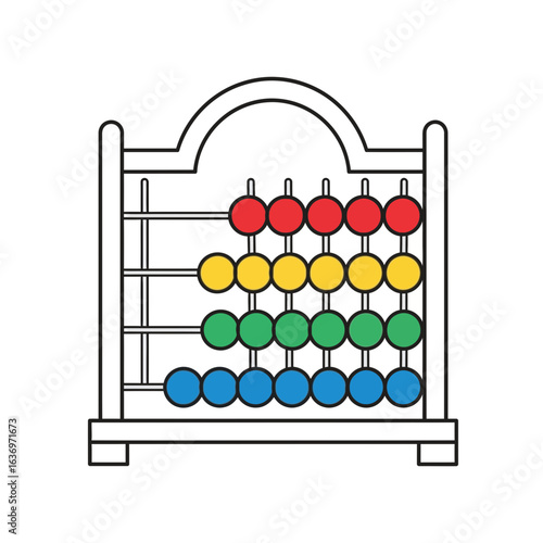 Learn math with a fun, colorful abacus that makes counting easy and engaging for kids, perfect for educational resources and teaching children arithmetic, a classic tool