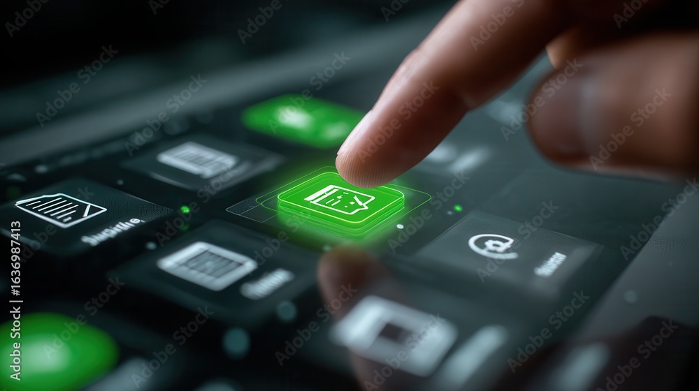 Obraz premium User interface design showcasing multiple chat and social media screens in a dark theme