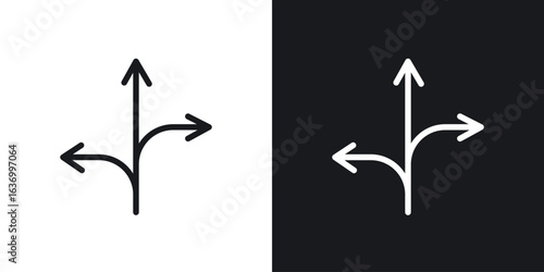 Flexibility vector icon. Design graphic in outline style illustration.