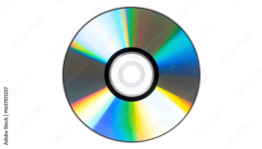 Compact disc, isolated Compact disc, isolated