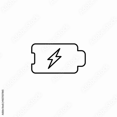 battery charger icon sign vector