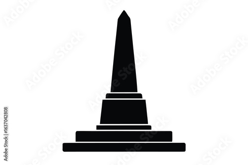 monument vector icon