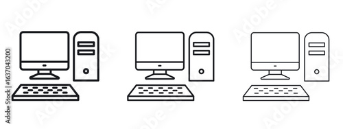 Moon icon logo black pictogram set. Graphic simple vector icon