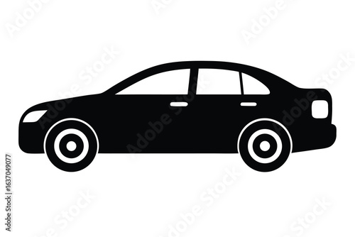 uber car vector icon