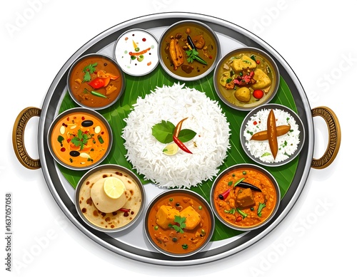Indian Thali Platter