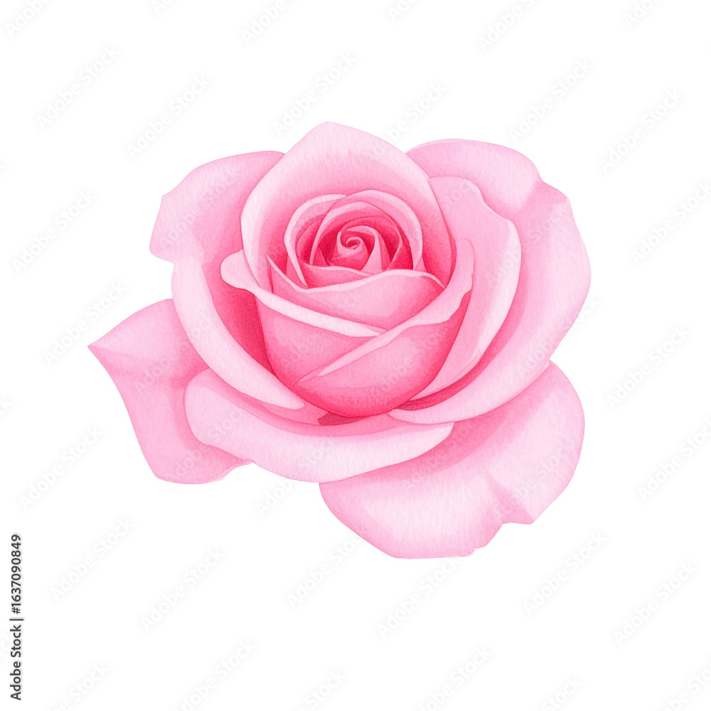 Fototapeta premium watercolor daisy wedding bouquet illustration isolated png