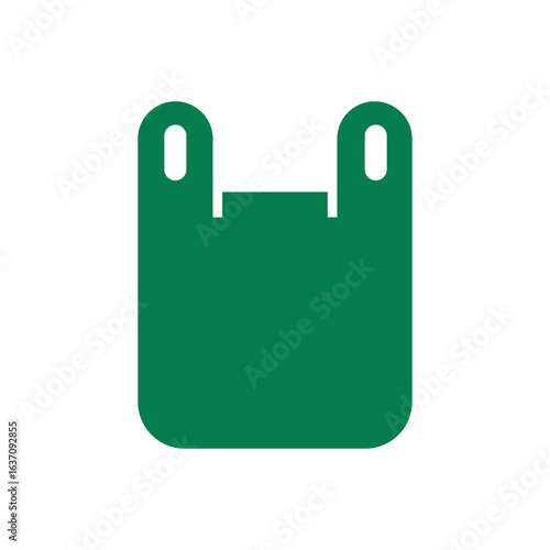 Logo eco bag isolated simple minimalist unique design