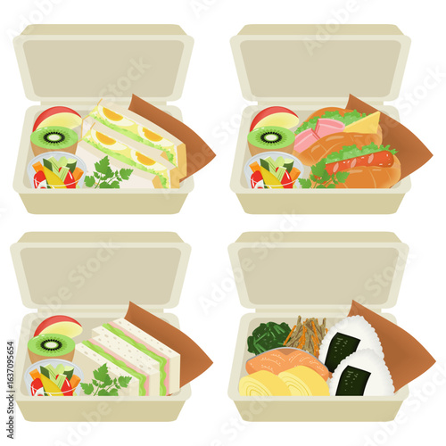 朝食弁当セット