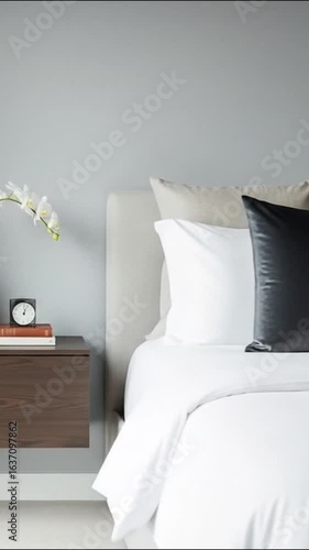 bedroom in hotel