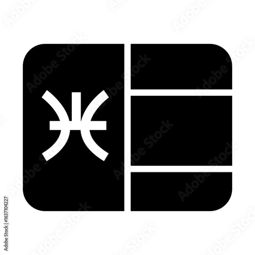 vector illustration of a oman flag