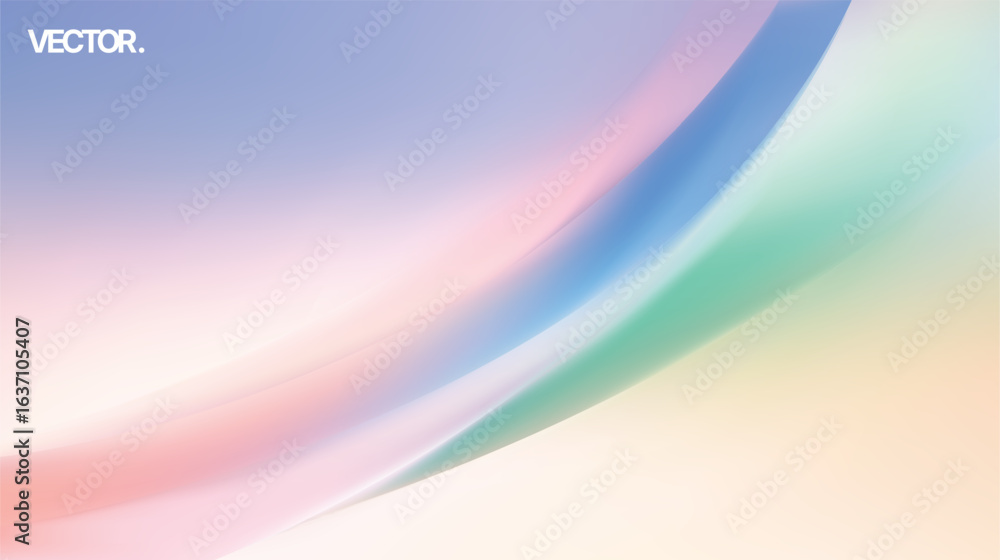 Obraz premium This is an abstract soft gradient background suitable for various creative projects and designs